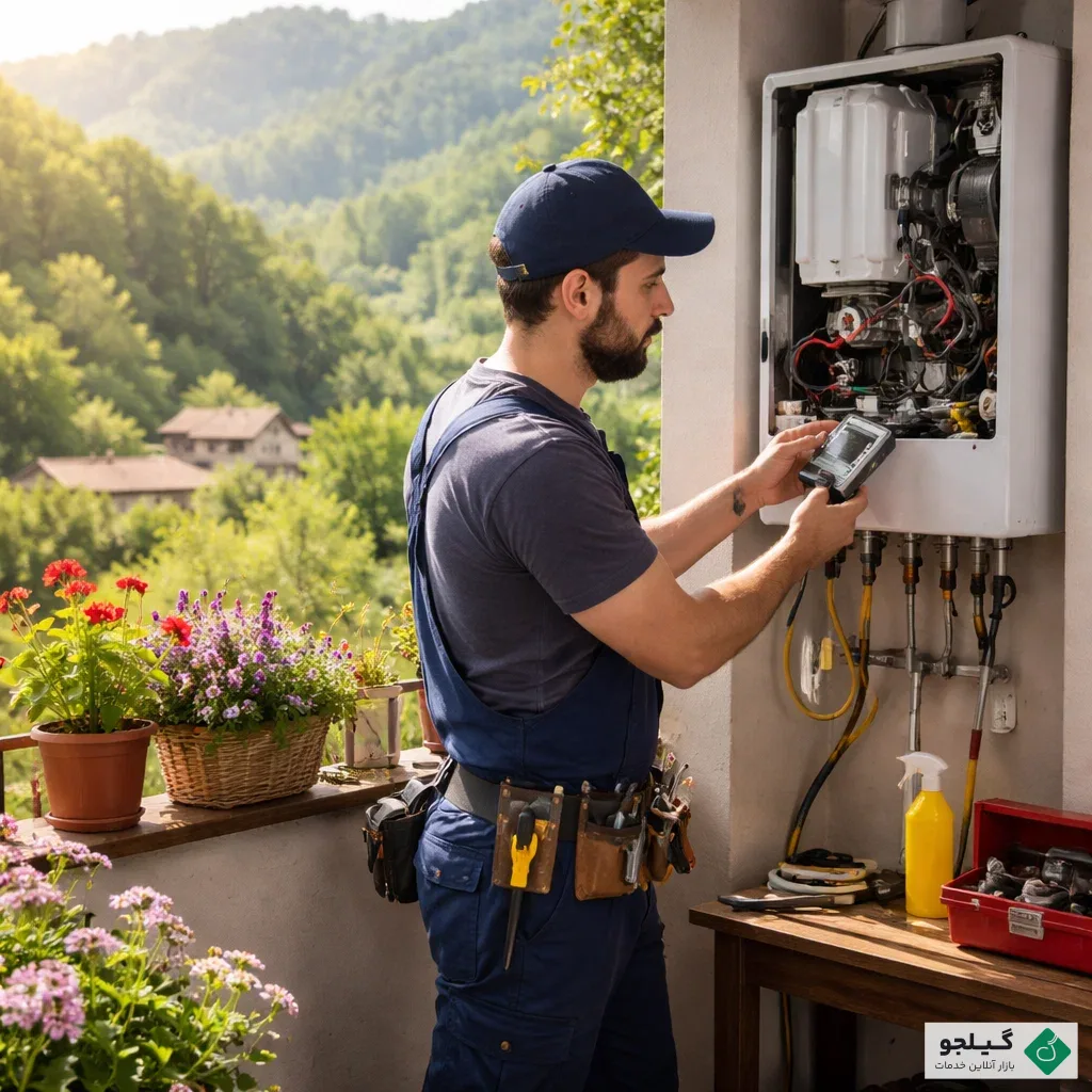 بهترین زمان سرویس پکیج در گیلان؛ راهنمای کامل بر اساس تجربه واقعی